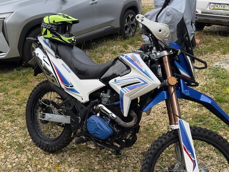 2021 Motoland XR250 Enduro, синий, 120000 рублей, вид 4