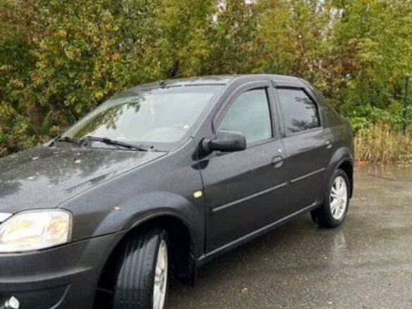 2011 Renault Logan I Рестайлинг, чёрный, 240000 рублей - вид 4