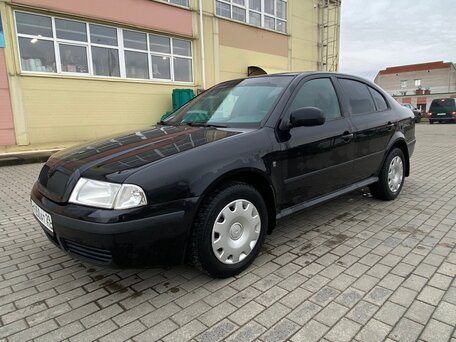 2009 Skoda Octavia I (A4) Рестайлинг, чёрный, 430000 рублей, вид 1