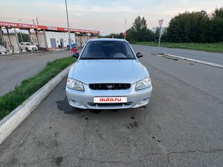 2011 Hyundai Accent ТагАЗ II, серебристый, 480000 рублей, вид 2