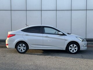2014 Hyundai Solaris I Рестайлинг, бежевый, 659999 рублей, вид 5