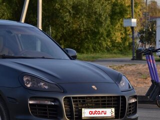 2008 Porsche Cayenne Turbo I Рестайлинг (957), чёрный, 1399000 рублей, вид 2