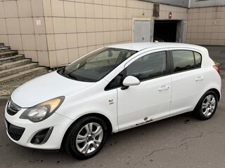 2013 Opel Corsa D Рестайлинг II, белый, 550000 рублей, вид 4