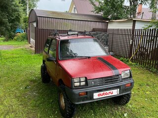 2003 Lada (ВАЗ) 1111 Ока СеАЗ, красный, 100000 рублей, вид 1