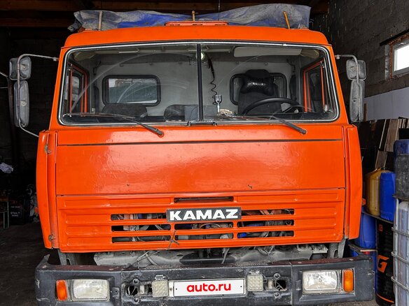 2007 КамАЗ 5511, оранжевый, 1450000 рублей