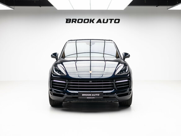 2018 Porsche Cayenne III, синий, 6190000 рублей - вид 1