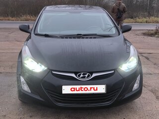 2015 Hyundai Elantra V (MD) Рестайлинг, чёрный, 999990 рублей, вид 1