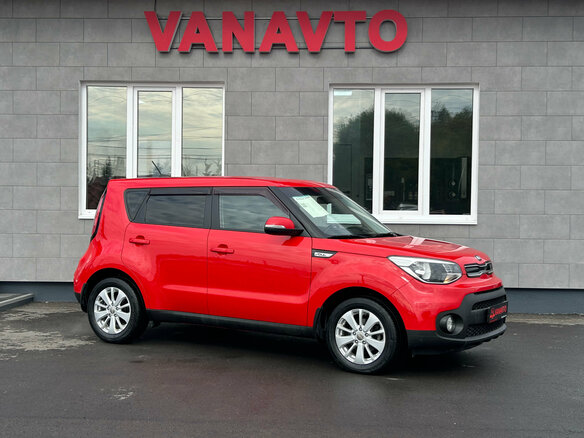 2018 Kia Soul II Рестайлинг, красный - вид 3