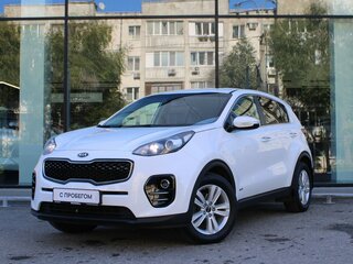 2017 Kia Sportage IV, белый, 1860000 рублей, вид 1