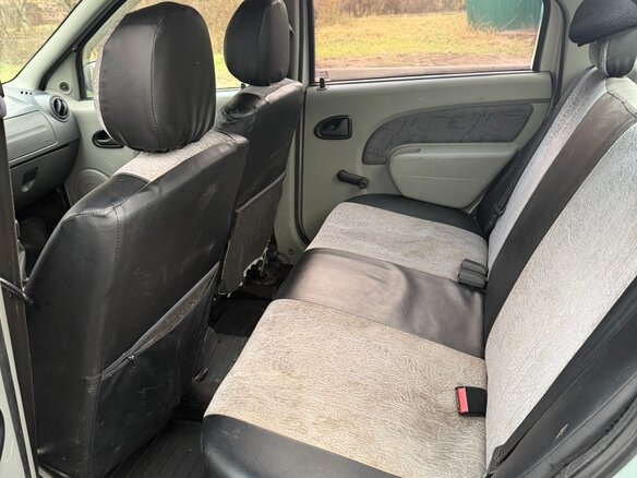 2006 Renault Logan I, серебристый, 240000 рублей - вид 6