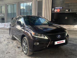 2013 Lexus RX 450h III Рестайлинг, коричневый, 3500000 рублей, вид 3