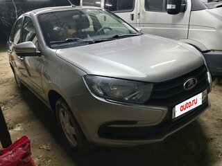 2019 Lada (ВАЗ) Granta I Рестайлинг, серый, 780000 рублей, вид 3