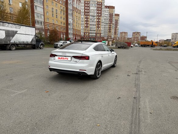 2019 Audi A5 II (F5), серебристый, 3740000 рублей - вид 12