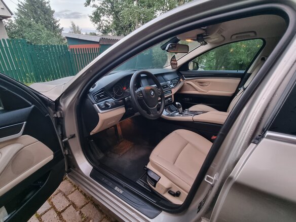 2012 BMW 5 серии 520i VI (F10/F11/F07), бежевый, 1449000 рублей - вид 12
