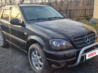 2001 Mercedes-Benz M-Класс 430 I (W163), синий, 445000 рублей, вид 3