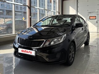 2011 Kia Rio III, чёрный, 650000 рублей, вид 3