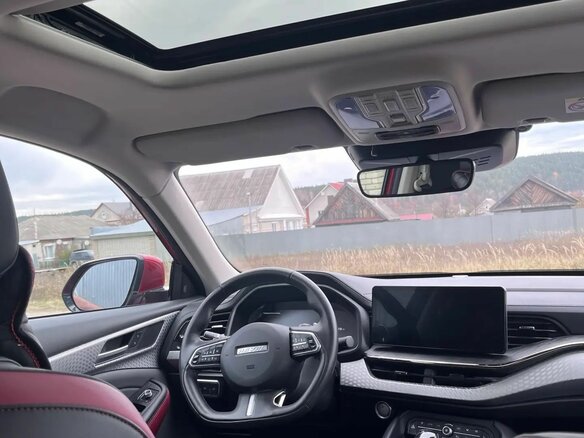 2023 Haval F7x I Рестайлинг, красный, 2100000 рублей - вид 13