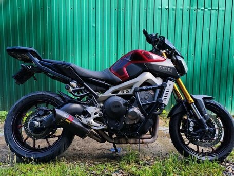 2014 Yamaha MT-09 (FZ-09), пурпурный, 650000 рублей, вид 1