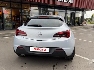 2012 Opel Astra GTC J Рестайлинг, серебристый, 850000 рублей, вид 4