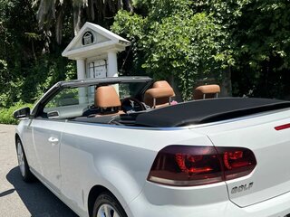 2012 Volkswagen Golf VI, белый, 1600000 рублей, вид 4