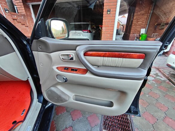 2002 Lexus LX 470 II Рестайлинг, чёрный, 1810000 рублей - вид 9