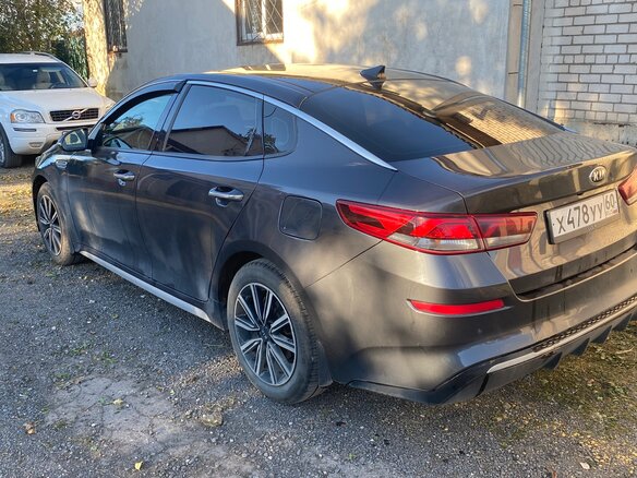 2019 Kia Optima IV Рестайлинг, серый, 1750000 рублей - вид 5