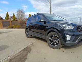 2020 Hyundai Creta I Рестайлинг, чёрный, 1925000 рублей, вид 4