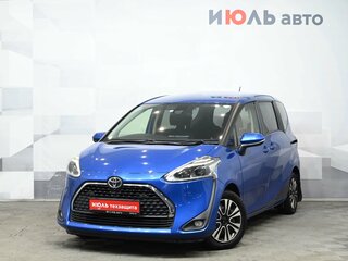2019 Toyota Sienta II Рестайлинг, синий, 1350000 рублей, вид 1