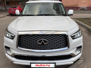 2018 Infiniti QX80 I Рестайлинг 2, белый, 4000000 рублей, вид 1