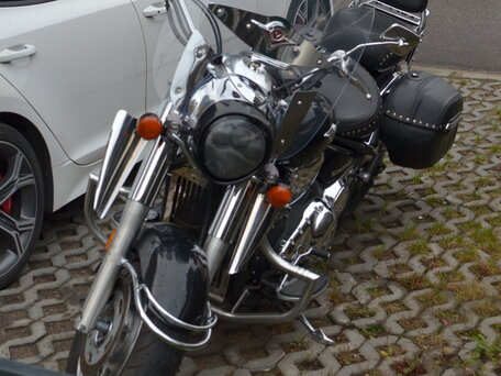 2004 Kawasaki VN2000 Vulcan, чёрный, 800000 рублей, вид 2