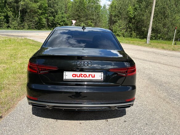 2019 Audi A4 V (B9), чёрный - вид 11
