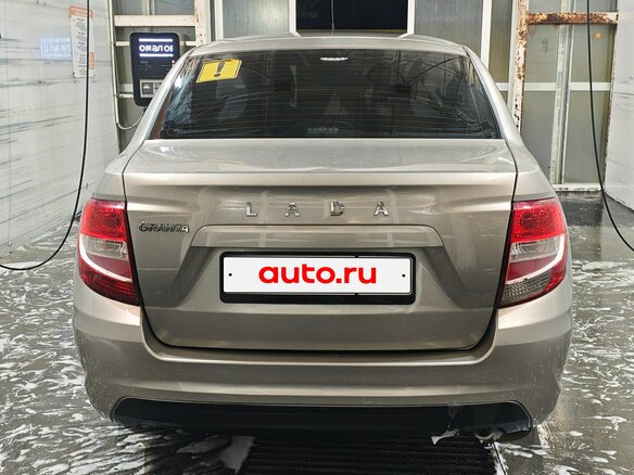 2020 Lada (ВАЗ) Granta I Рестайлинг, серый, 750000 рублей - вид 3