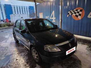 2010 Renault Logan I Рестайлинг, серый, 330000 рублей, вид 2