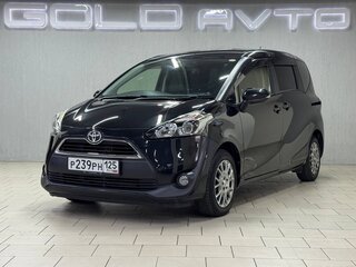 2018 Toyota Sienta II, чёрный, 1390000 рублей, вид 1