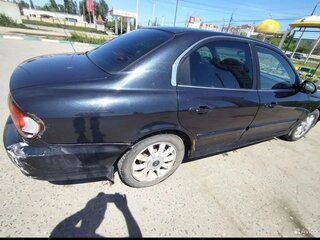 2006 Hyundai Sonata ТагАЗ IV (EF) Рестайлинг, чёрный, 400000 рублей, вид 5