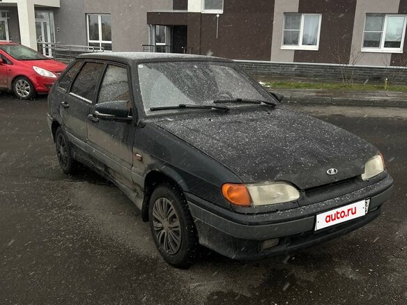 2007 Lada (ВАЗ) 2114, чёрный, 149000 рублей - вид 1