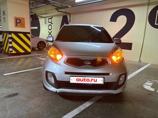 2012 Kia Picanto II, серебристый, 680000 рублей, вид 3