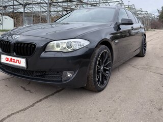 2011 BMW 5 серии 528i VI (F10/F11/F07), чёрный, 1500000 рублей, вид 1