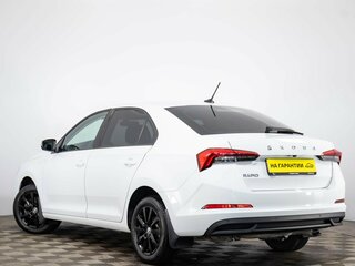 2022 Skoda Rapid II, белый, 2009000 рублей, вид 4