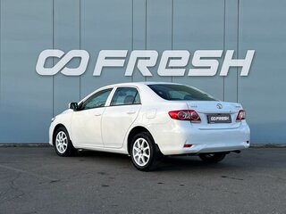 2012 Toyota Corolla X (E140, E150) Рестайлинг, белый, 1199000 рублей, вид 2