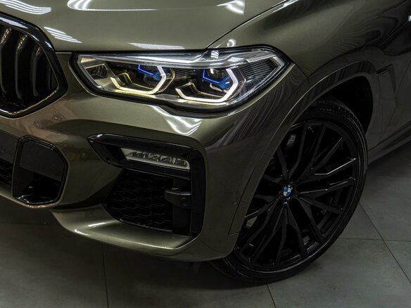 2020 BMW X6 M50d III (G06), зелёный, 7299000 рублей - вид 6