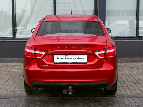2022 Lada (ВАЗ) Vesta I, красный, 1190000 рублей - вид 3