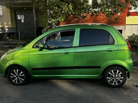 2007 Chevrolet Spark II, зелёный, 340000 рублей, вид 4