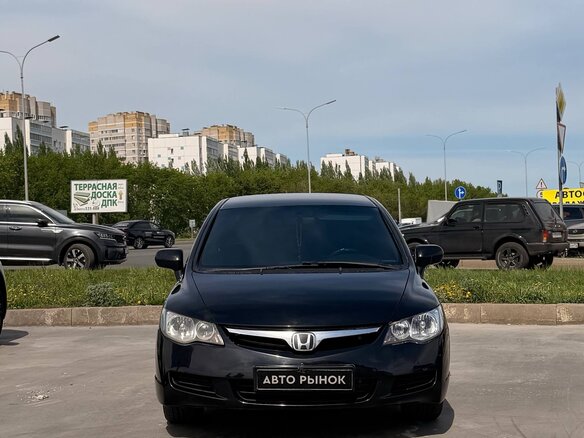 2007 Honda Civic VIII, чёрный - вид 9