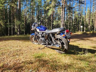 2009 Triumph Bonneville, синий, 699990 рублей, вид 5