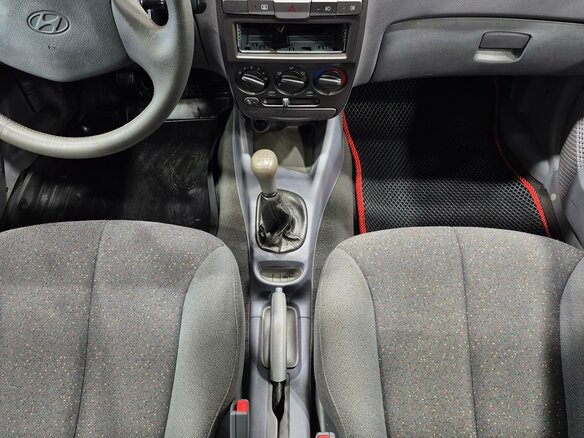 2008 Hyundai Accent ТагАЗ II, красный, 395000 рублей - вид 13