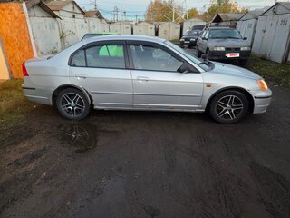 2001 Honda Civic VII, серебристый, 325000 рублей, вид 2