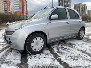 2004 Nissan March III (K12), серебристый, 440000 рублей, вид 1