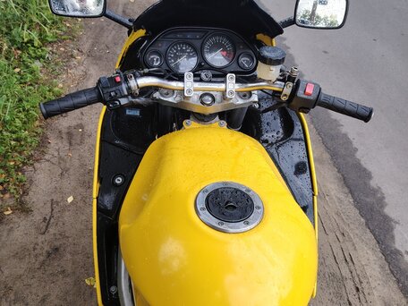 1995 Kawasaki ZZR 400, жёлтый, 170000 рублей, вид 1