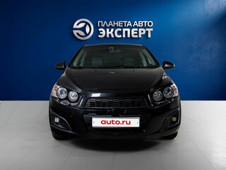 2012 Chevrolet Aveo II, чёрный, 599000 рублей, вид 2